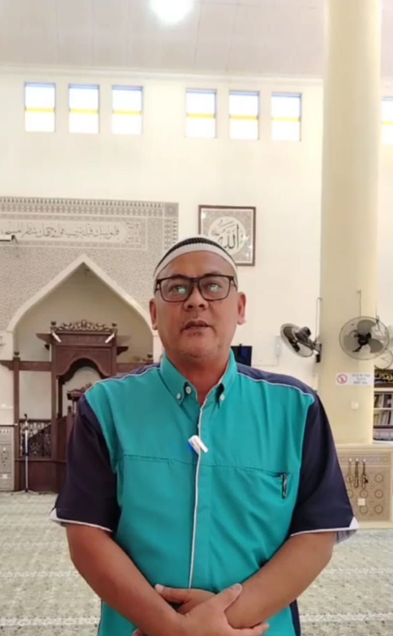 En. Mohd Jasmi Pengerusi Masjid Al-Falah Kg Gerai Jerteh Terengganu