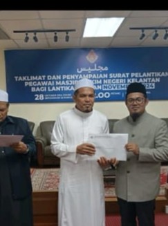Mohd Yussairi Bilal Masjid Mukim Manek Urai Baru Kuala Krai